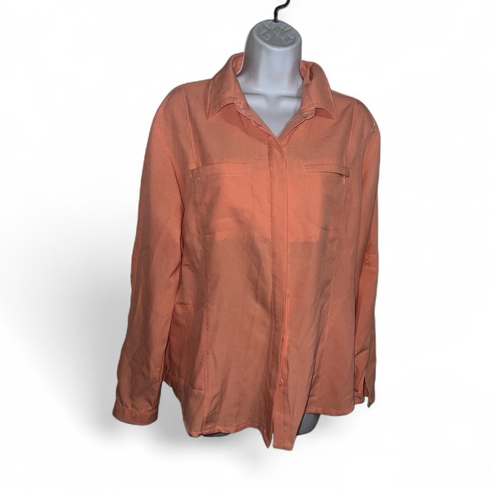 Woolrich Women's Coral Button-Down Shirt